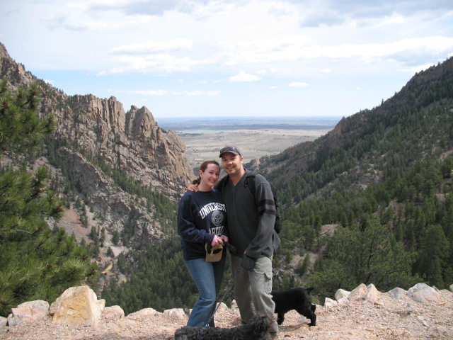 Jesse Beck Hiking in Estes Park