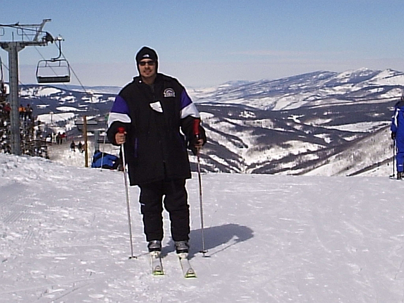 Skiing in Vail